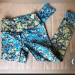 FP Movement Navy Floral Daisy Leggings XS